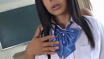 Aya Seto Is A Cute Schoolgirl Who Likes To Learn How To Get Into The Classroom.