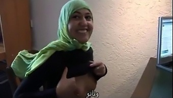 Jamila, A Moroccan Lesbian Slut, Tried To Try With The Dutch Girl (Arabic Video)