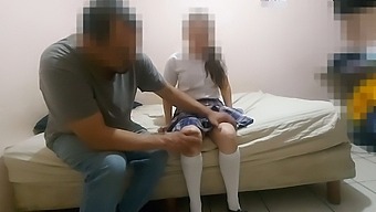 Stunning Mexican Teenager Conspires With Her Neighbor To Receive A Gift, Engages In Sexual Activity With A Young Sinaloa Student In An Authentic Homemade Video
