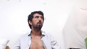 Safado In Black Lingerie And Matching Shirt From 25 Cm Penis Gushing Milk