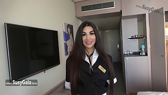 Latina Beauty Susy Gala Takes On A Big Cock In This Pov Hotel Room Scene