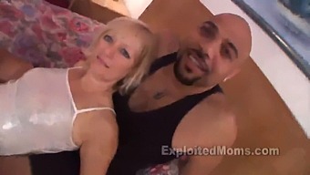 Amateur Blonde Gets Fucked By Big Black Penis