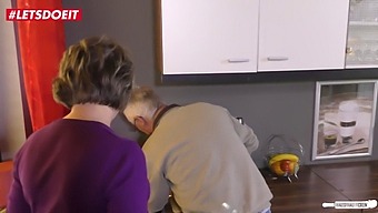 Horny Grandma Gets Fucked By Neighbor In Steamy Video