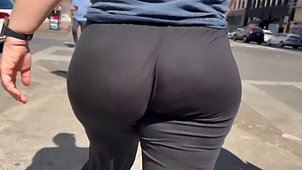 Candid Video Captures Woman'S Wedgie-Revealing Bubble Butt In Public
