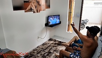 Couple Watches One More Game Before Indulging In Anal Sex With Vagninho, Vivi Capetinha, And A Lot Of Cock Until Orgasm And Squirting