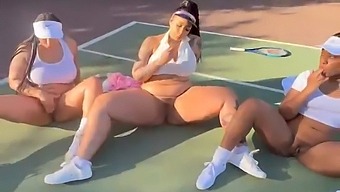 Ggg Tennis Player'S Squirt Competition
