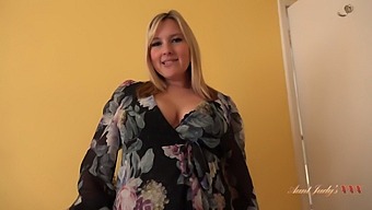 Cheer Up Your Busty Landlady In A Pov Ass-Focused Video