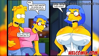 Animated Cartoon Characters With The Most Amazing Breasts And Rear Ends! Featuring Simptoons And Simpsons Hentai!