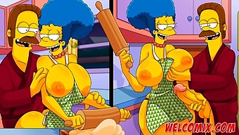 Animated Cartoon Characters With The Most Amazing Breasts And Rear Ends! Featuring Simptoons And Simpsons Hentai!