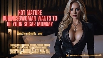 Middle-Aged Professional Woman Offers Sugar Baby Arrangement With Sensual Asmr Sounds