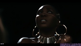 Ai-Created Anime: Latina Possessed By African Goddess Becomes Sex Slave
