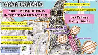 Map Of Erotic Services In Las Palmas, Gran Canaria