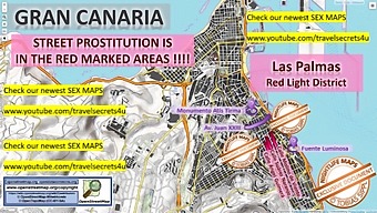 Map Of Erotic Services In Las Palmas, Gran Canaria