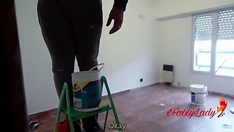 A Cheating Spouse Engages In Unprotected Sex With The Decorator While Her Partner Is Away