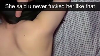 Snapchat Sex Tape Of A Cheating Young Woman