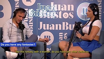 Salome Gil'S Vagina Is Intensely Penetrated By The Attractive Dwarf Juan Bustos In A Podcast